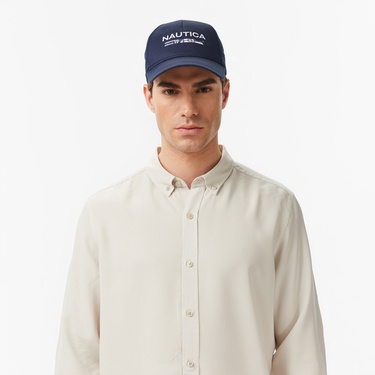  Nautica Erkek Gri Regular Fit Gömlek