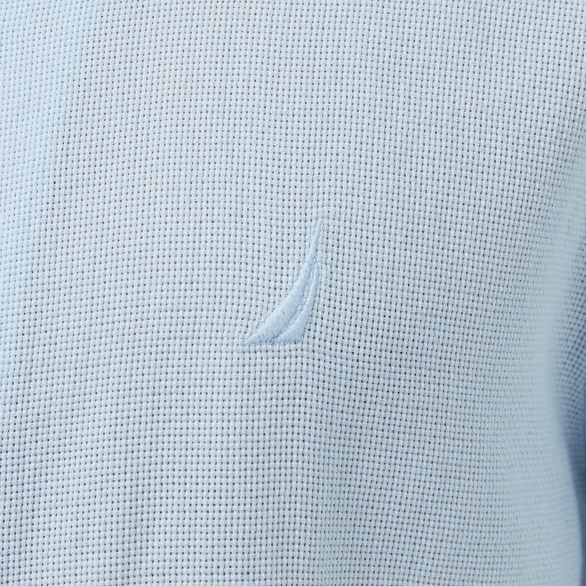 Nautica Erkek Mavi Regular Fit Kısa Kollu Gömlek