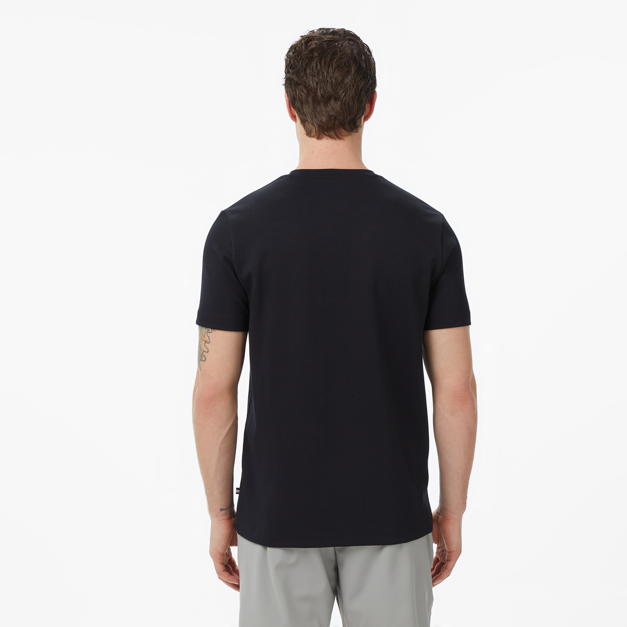 Nautica Erkek Siyah Regular Fit T-Shirt