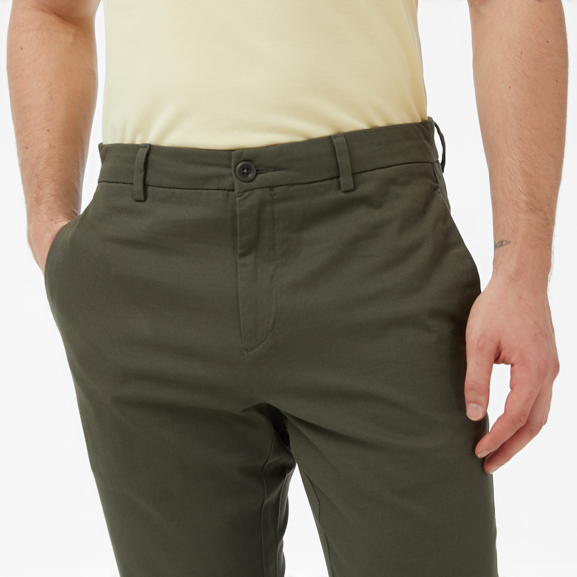 Nautica Erkek Yeşil Tapered Pantolon