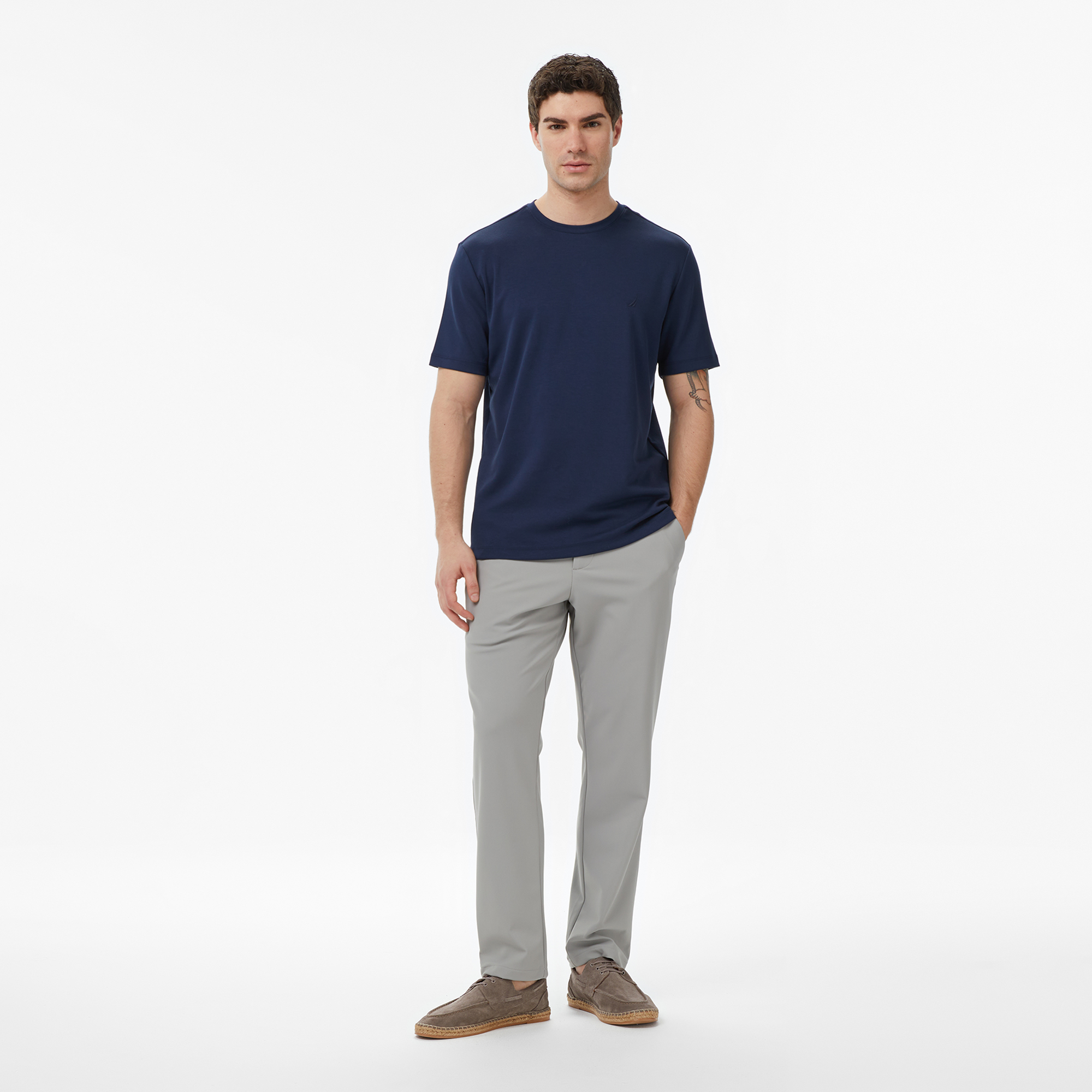 Nautica Erkek Lacivert Regular Fit T-Shirt