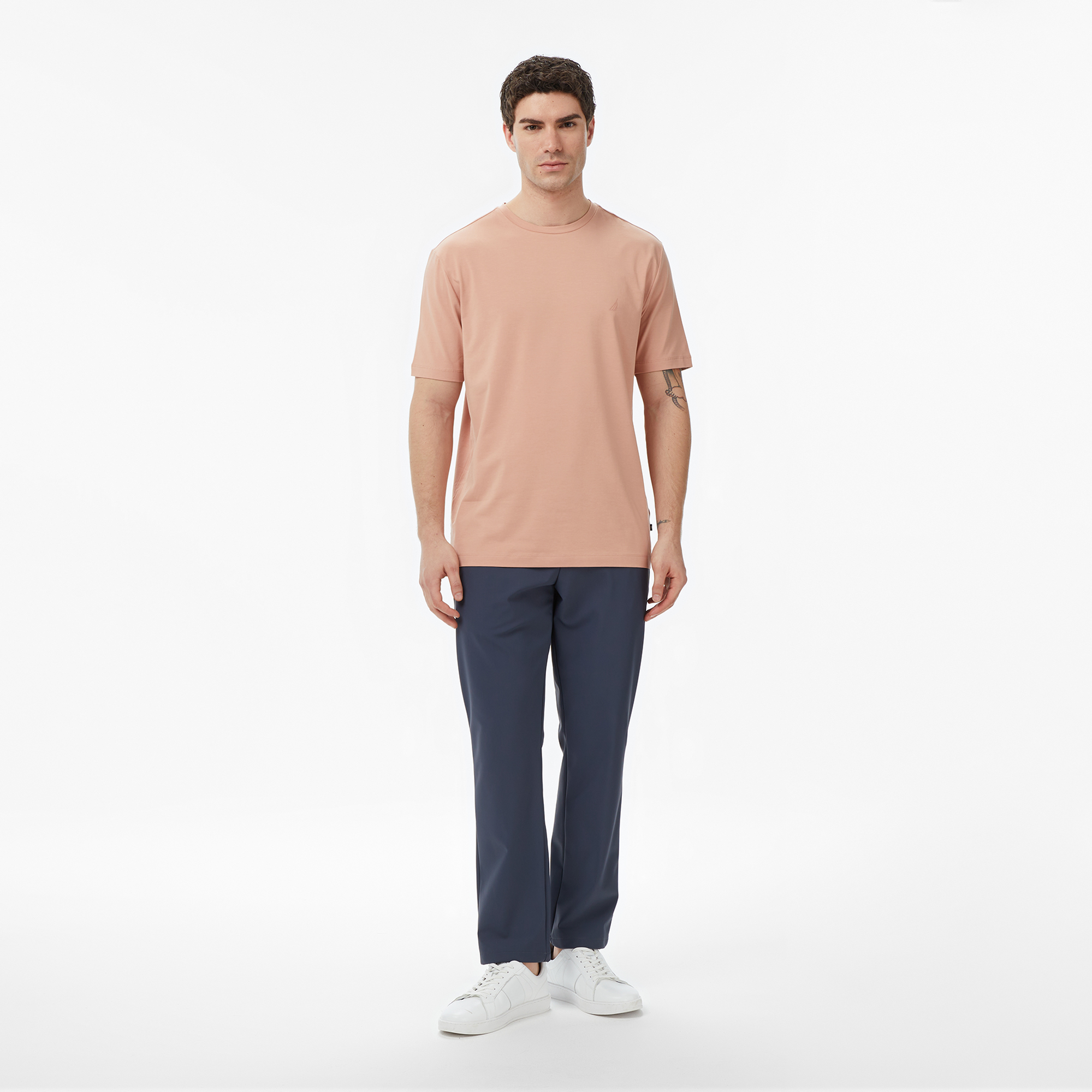 Nautica Erkek Turuncu Regular Fit T-Shirt