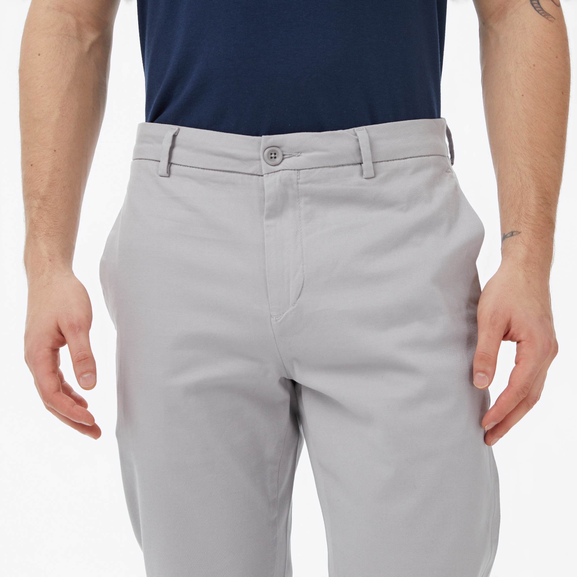 Nautica Erkek Gri Tapered Pantolon