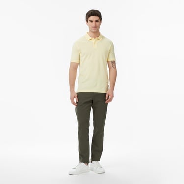  Nautica Erkek Sarı Regular Fit Polo Yaka T-Shirt