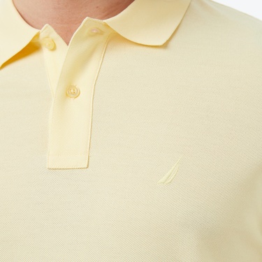  Nautica Erkek Sarı Regular Fit Polo Yaka T-Shirt
