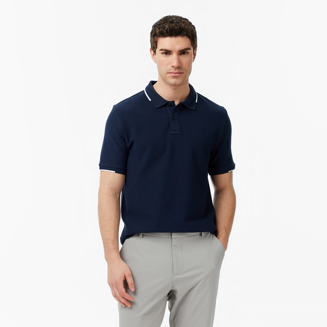  Nautica Erkek Lacivert Regular Fit Polo Yaka T-Shirt