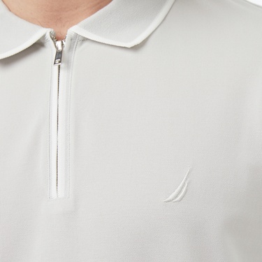  Nautica Erkek Gri Regular Fit Polo Yaka T-Shirt
