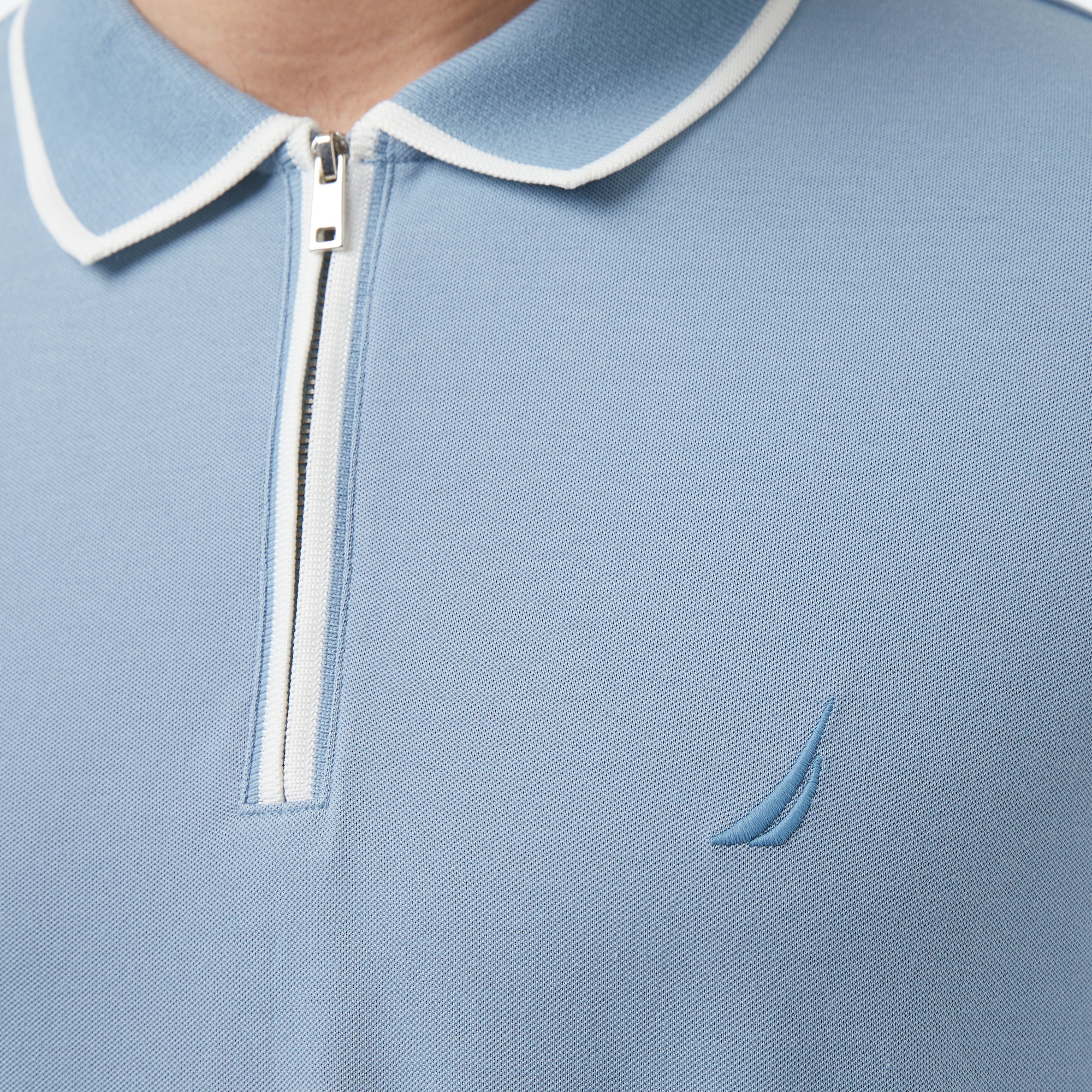 Nautica Erkek Mavi Regular Fit Polo Yaka T-Shirt