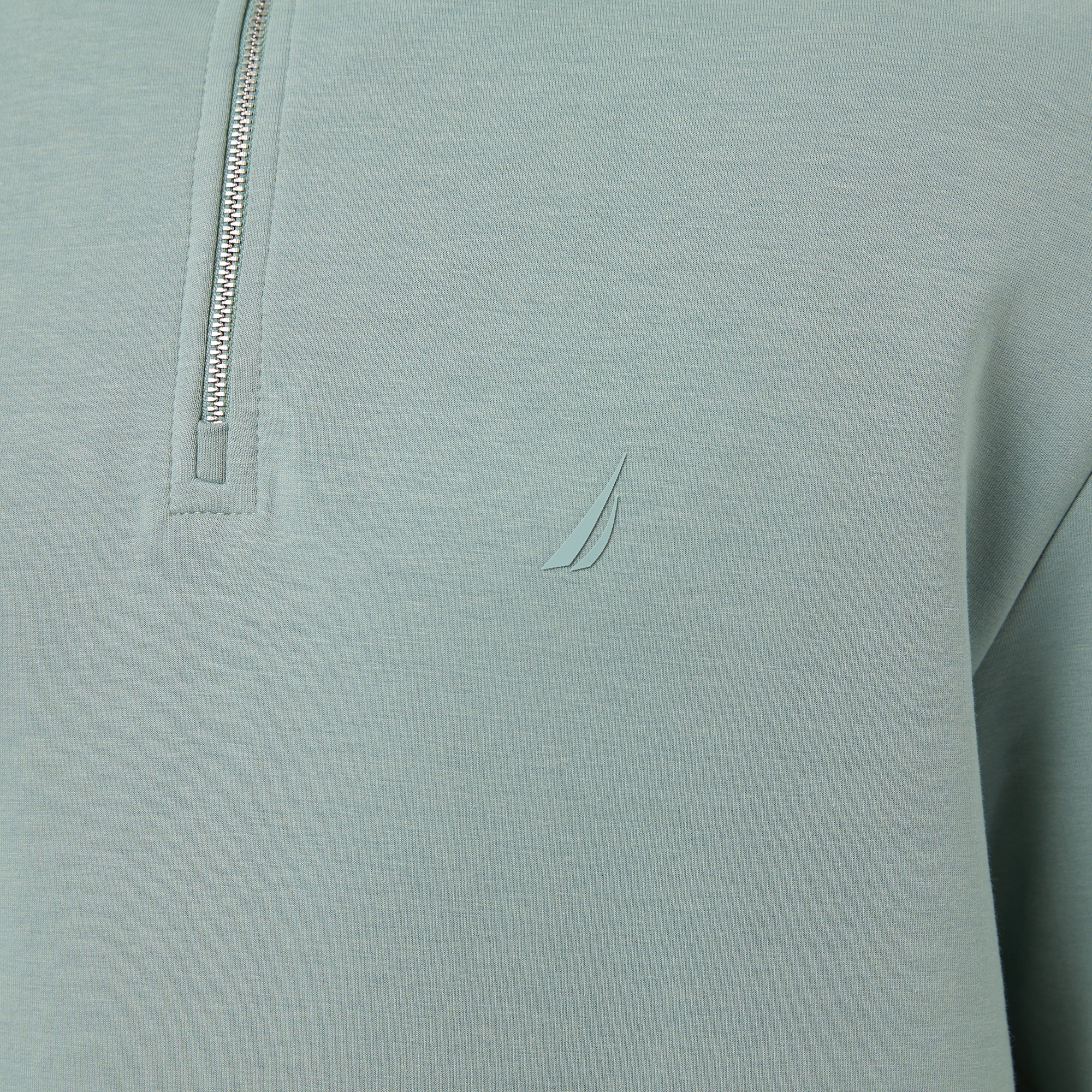 Nautica Erkek Yeşil Regular Fit Dik Yaka Sweatshirt