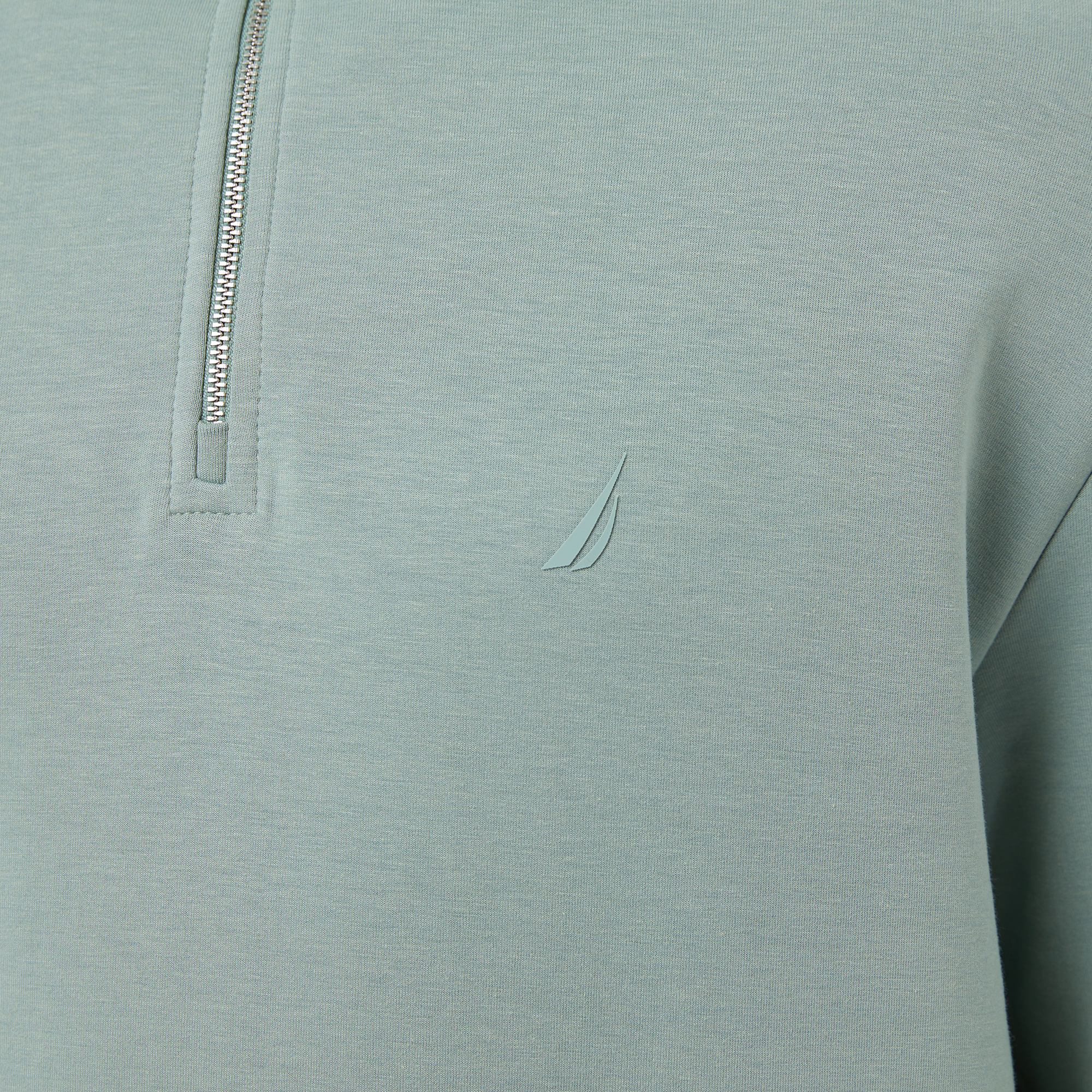  Nautica Erkek Yeşil Regular Fit Dik Yaka Sweatshirt