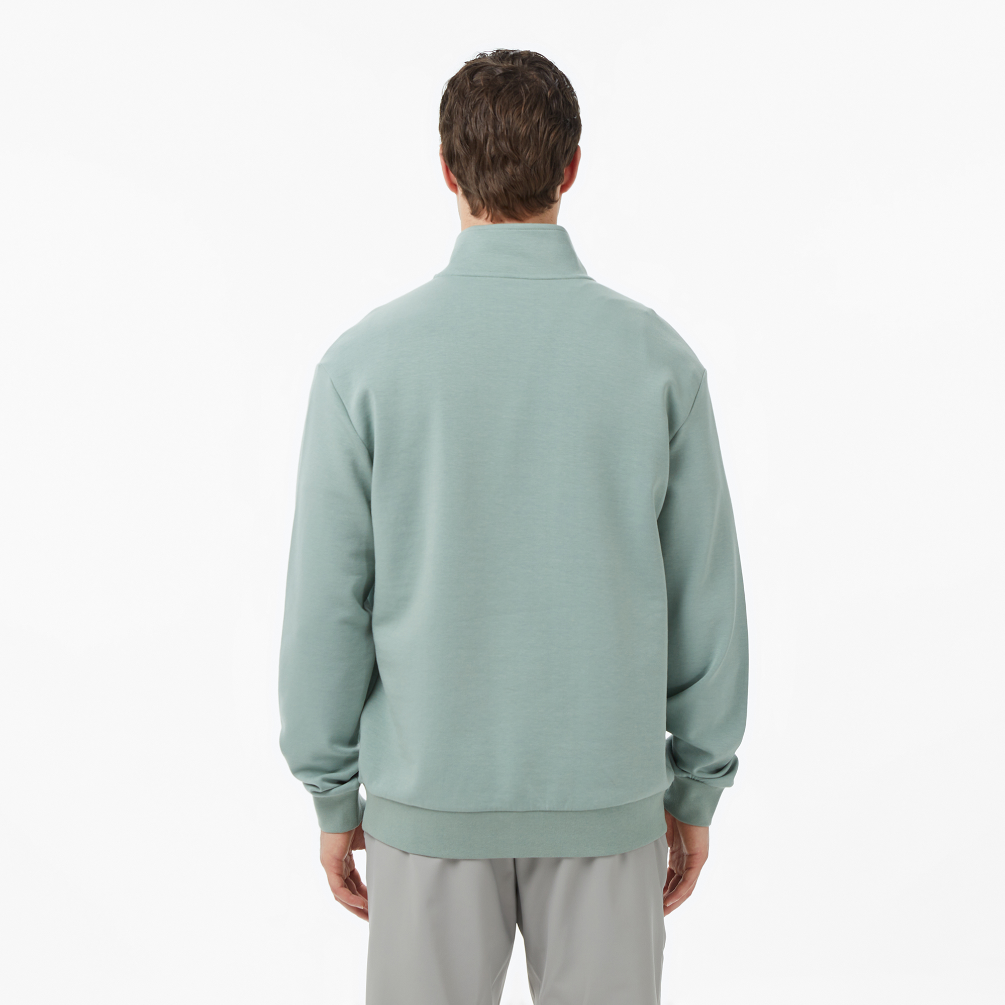  Nautica Erkek Yeşil Regular Fit Dik Yaka Sweatshirt