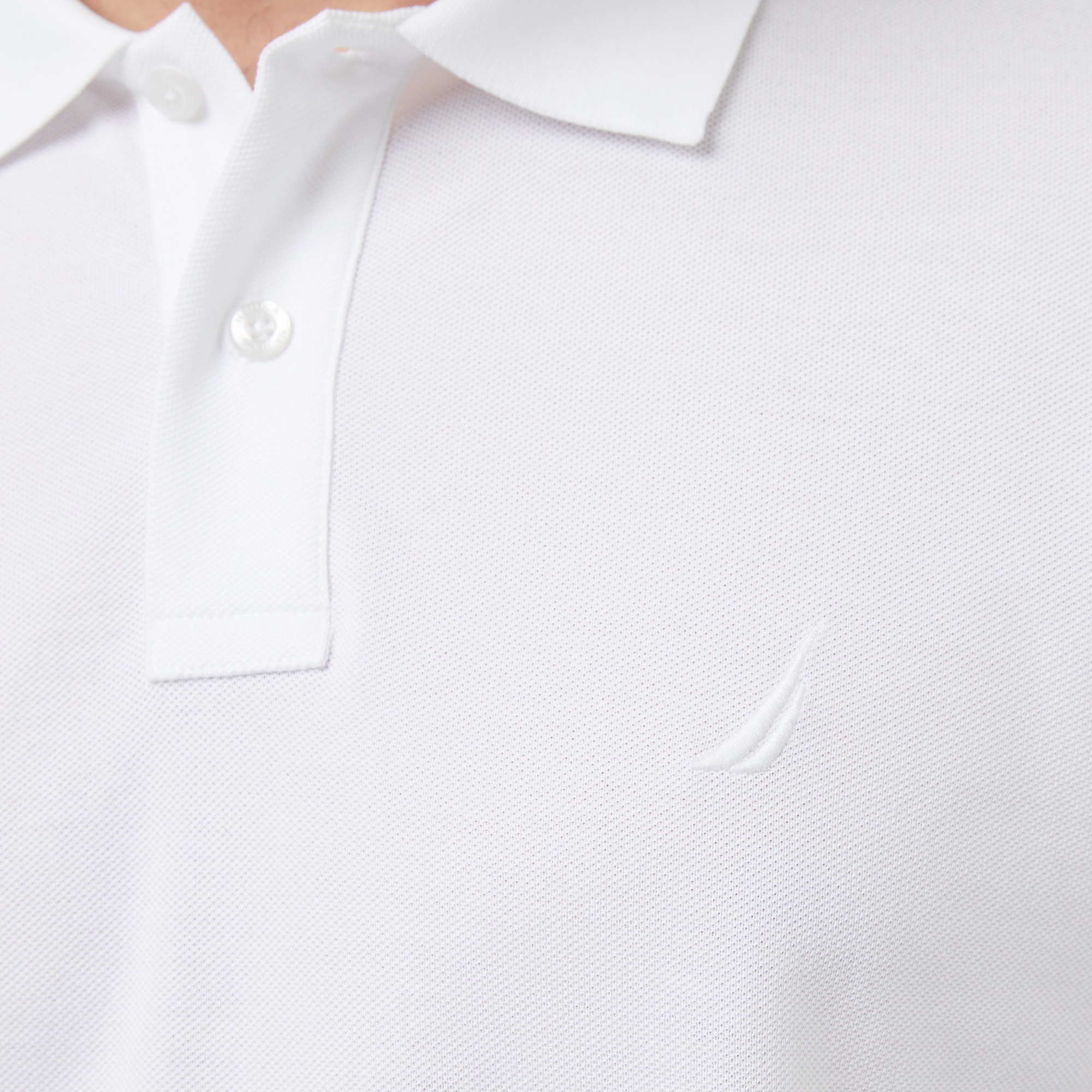 Nautica Erkek Beyaz Regular Fit Polo Yaka T-Shirt