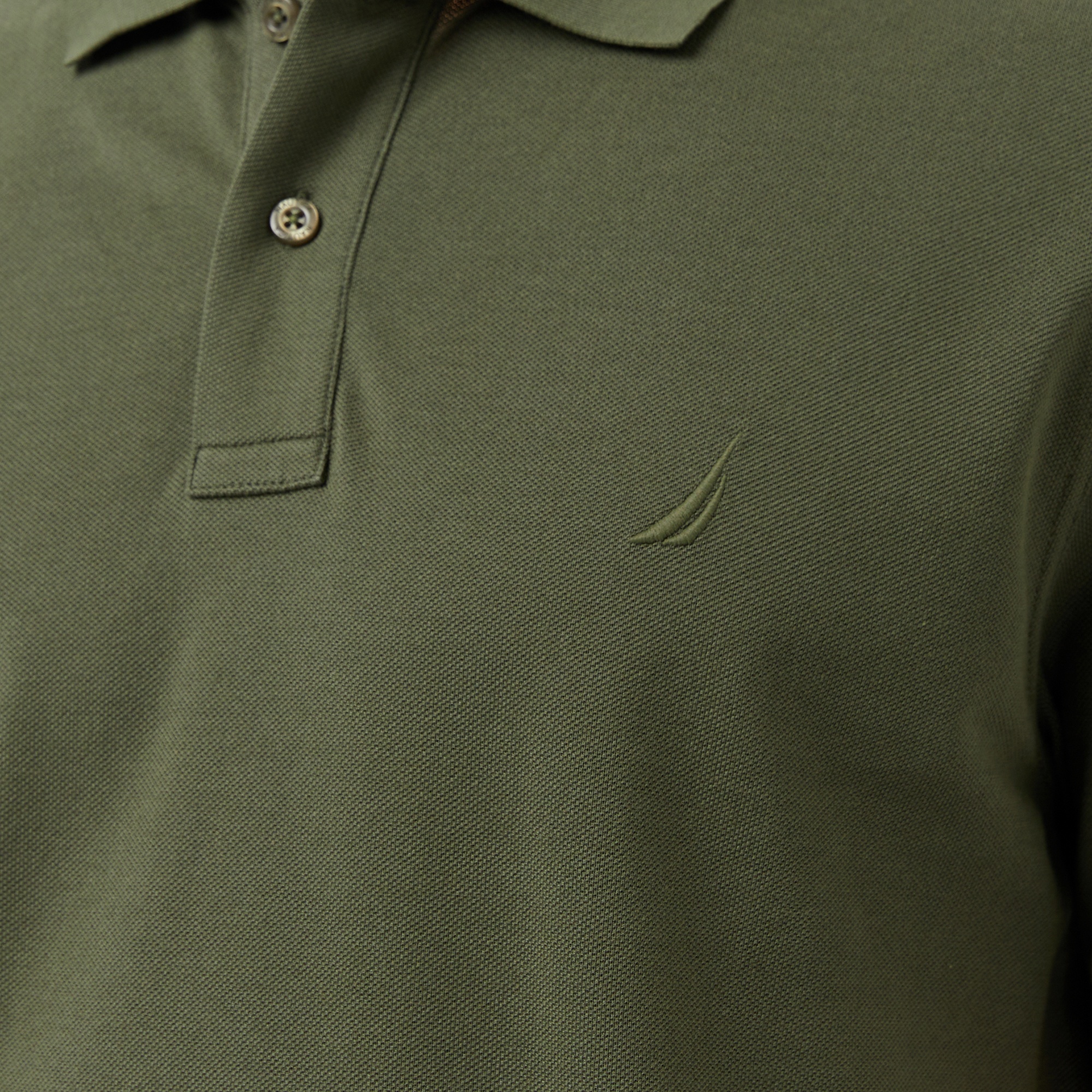 Nautica Erkek Yeşil Regular Fit Polo Yaka T-Shirt