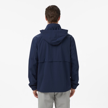  Nautica Erkek Lacivert Regular Fit Dik Yaka Çift Taraflı Su İtici Mont