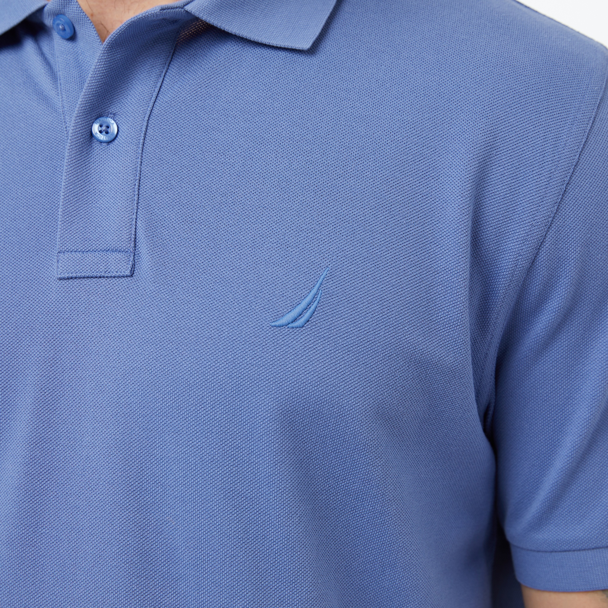 Nautica Erkek Mavi Regular Fit Polo Yaka T-Shirt