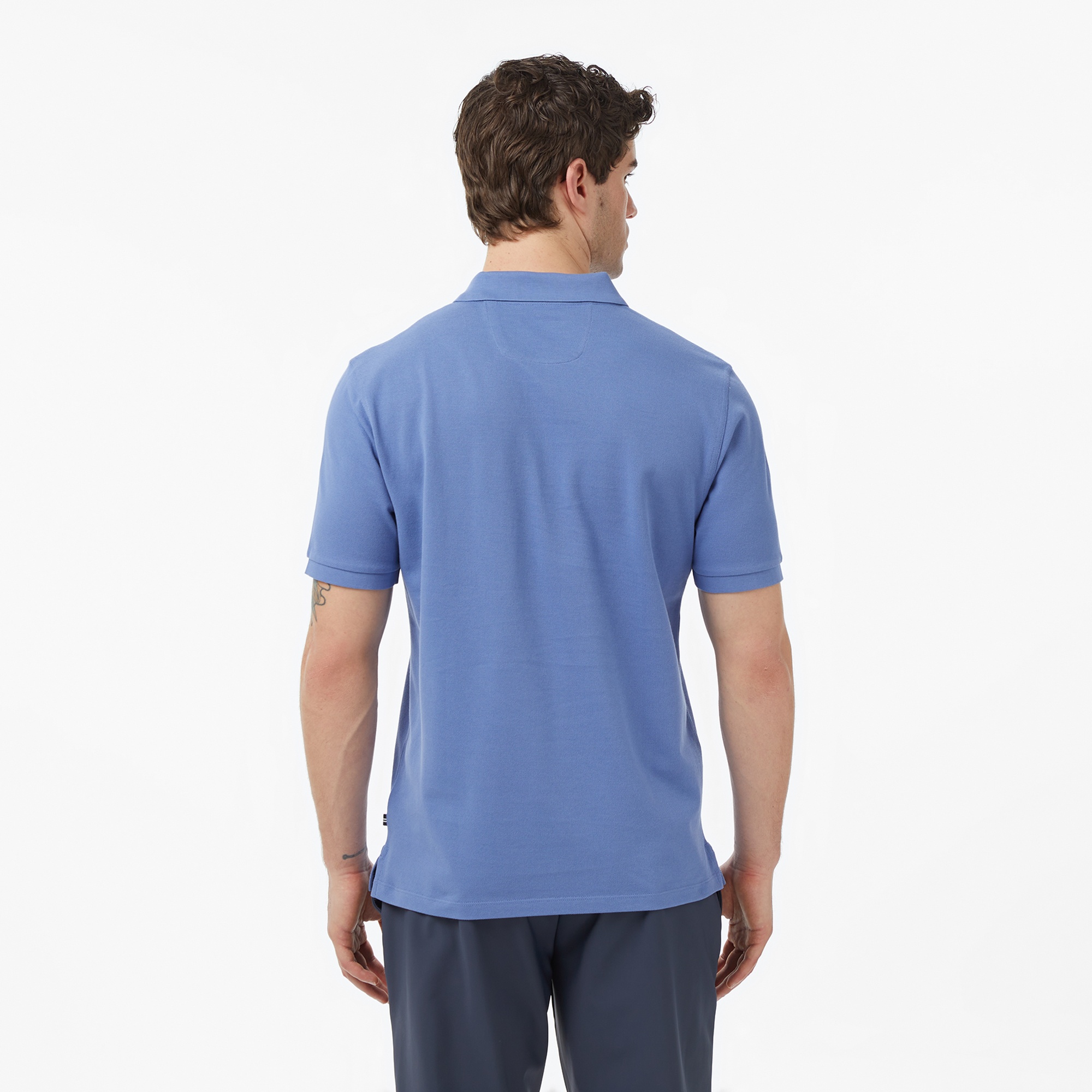 Nautica Erkek Mavi Regular Fit Polo Yaka T-Shirt