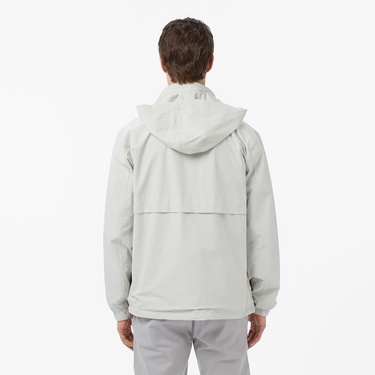  Nautica Erkek Gri Regular Fit Dik Yaka Çift Taraflı Su İtici Mont