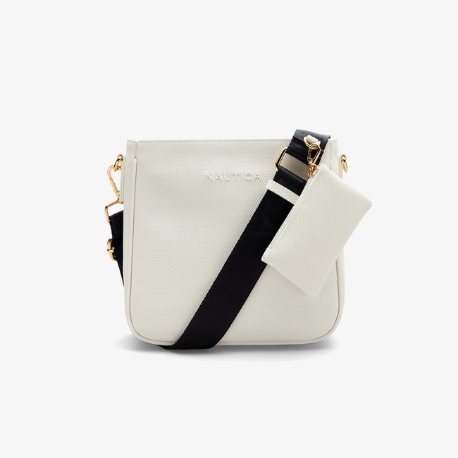  Nautica Kadın Beyaz Omuz Çantası