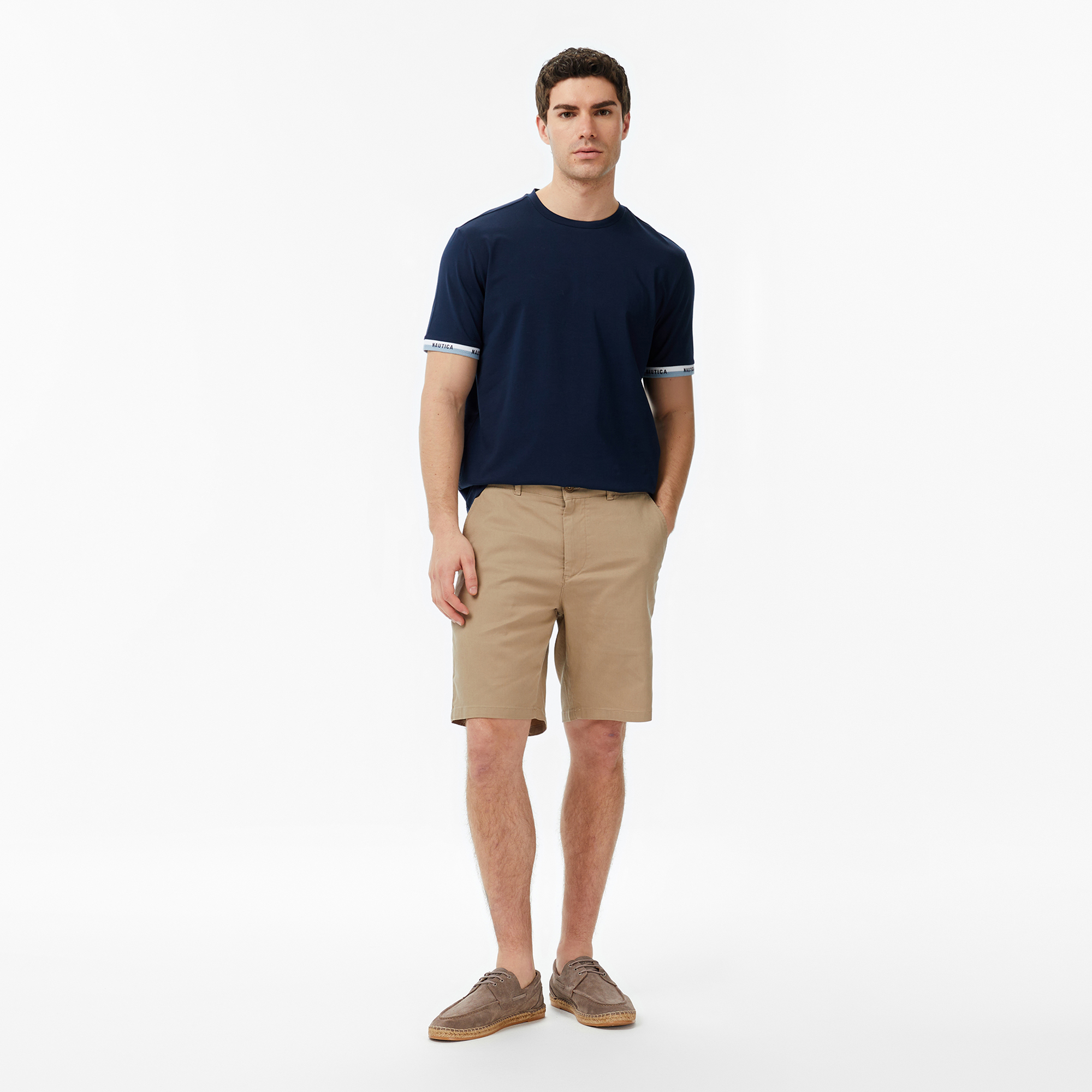  Nautica Erkek Lacivert Regular Fit T-Shirt