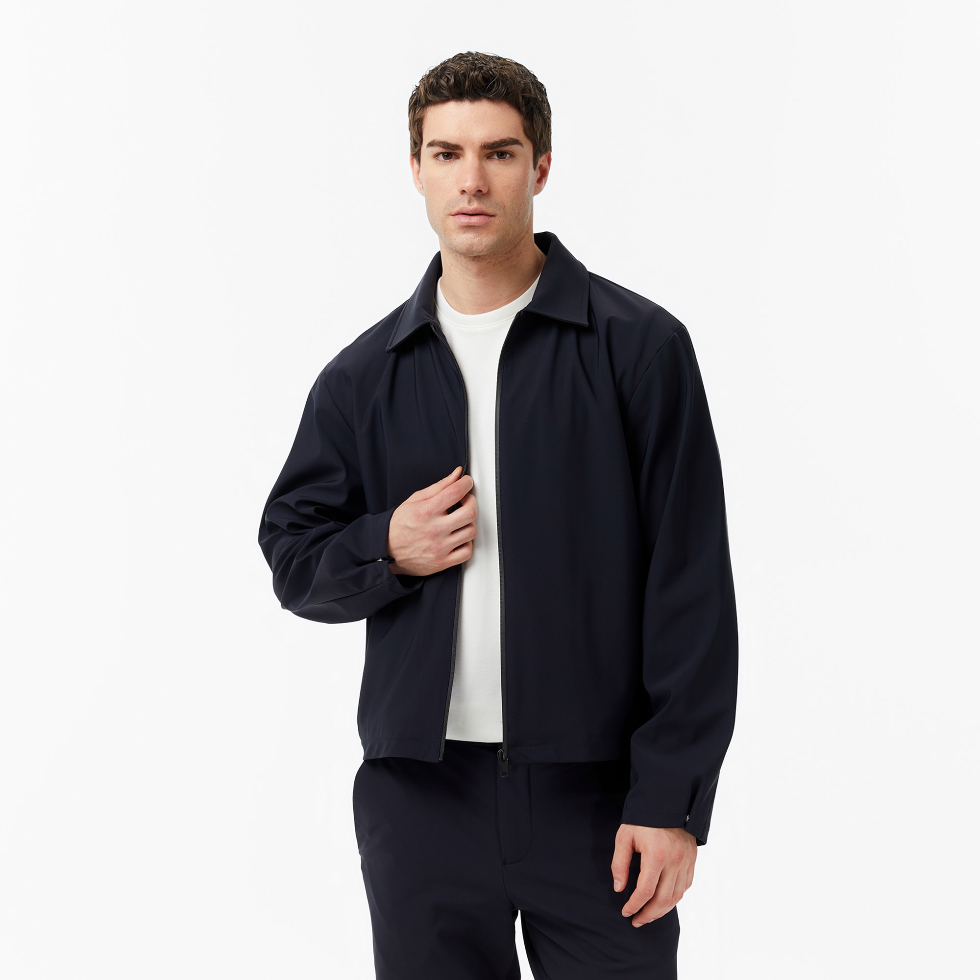 Nautica Erkek Lacivert Regular Fit Su Geçirmez Mont