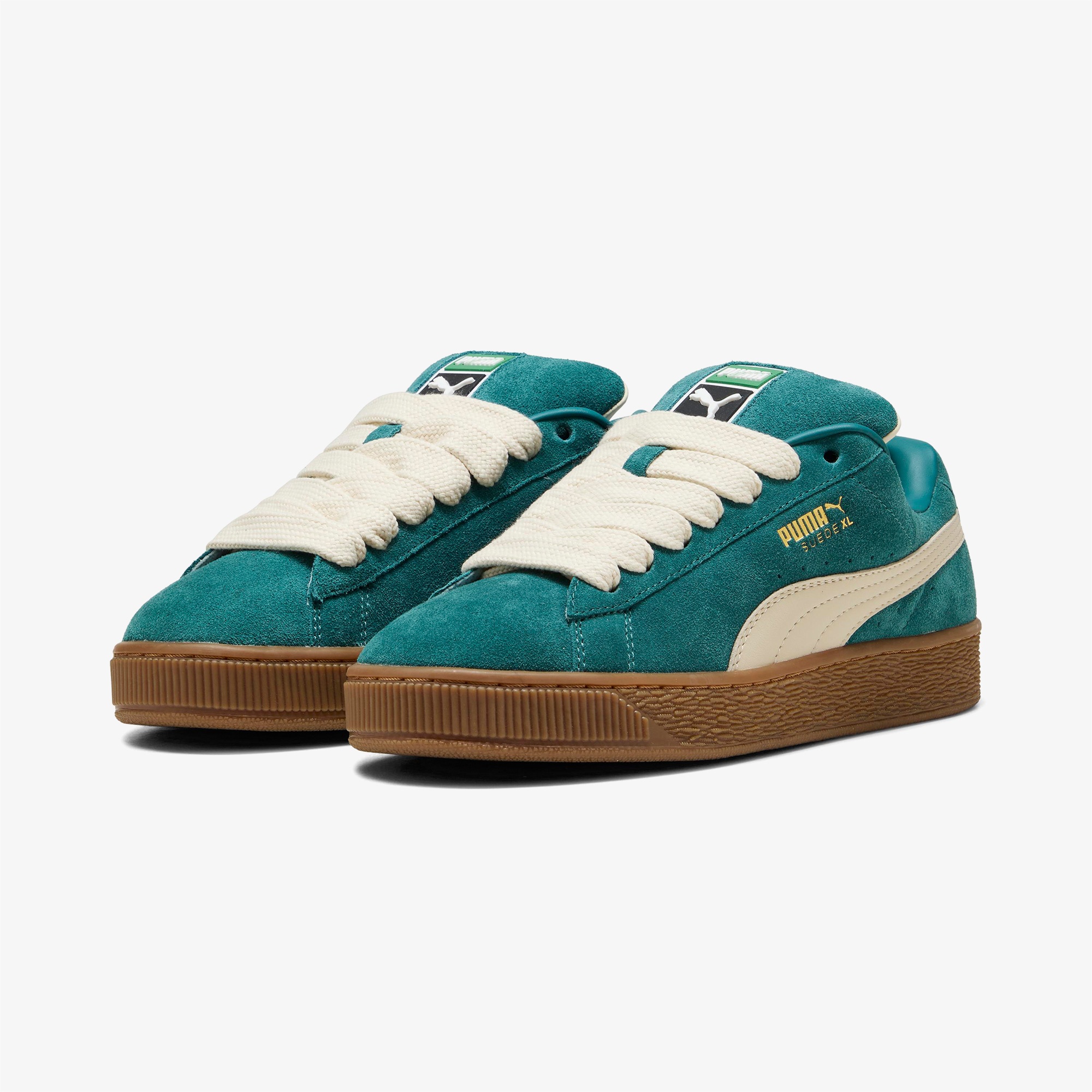 Puma Suede XL Unisex Yeşil Spor Ayakkabı