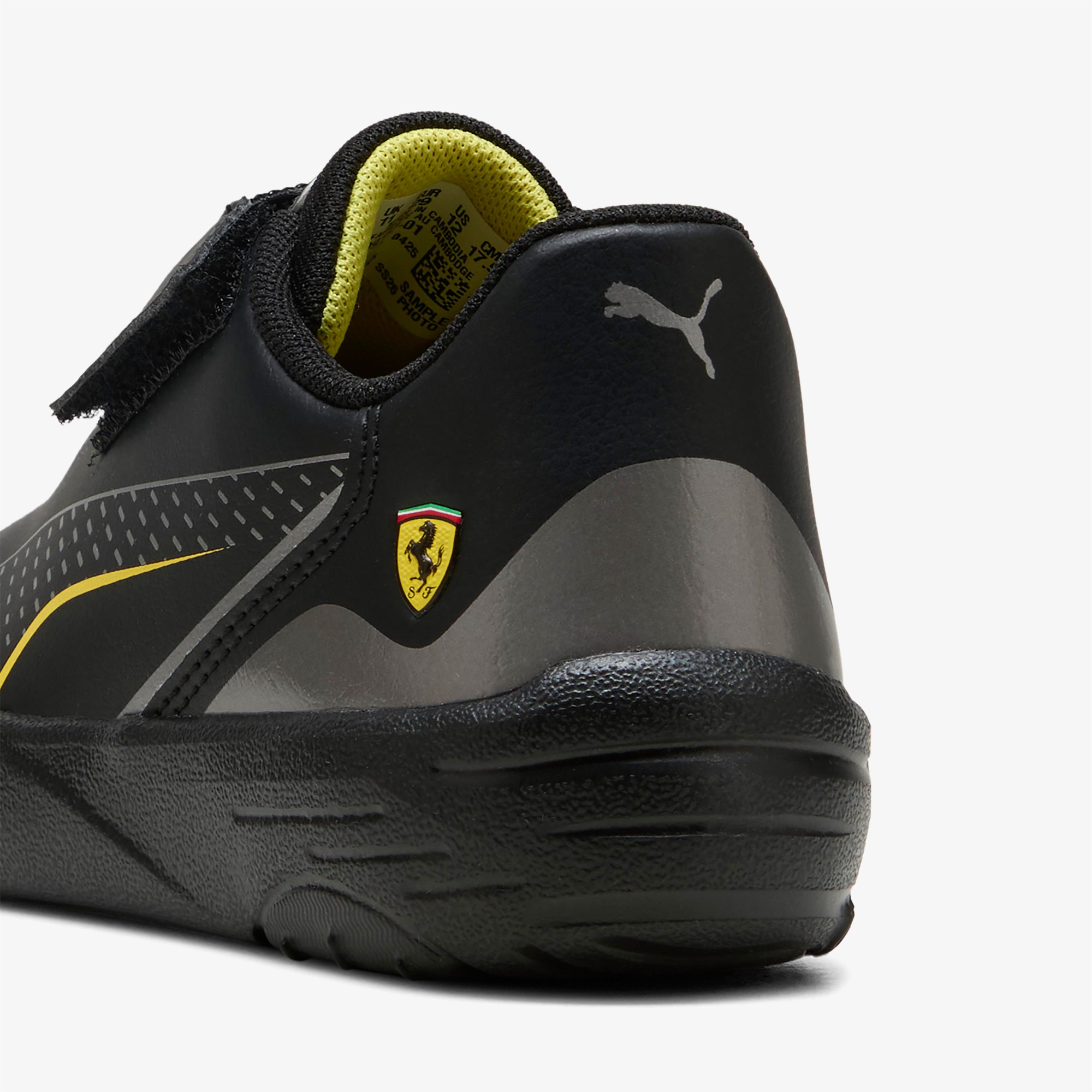 Puma Ferrari Drift Cat Çocuk Siyah Spor Ayakkabı