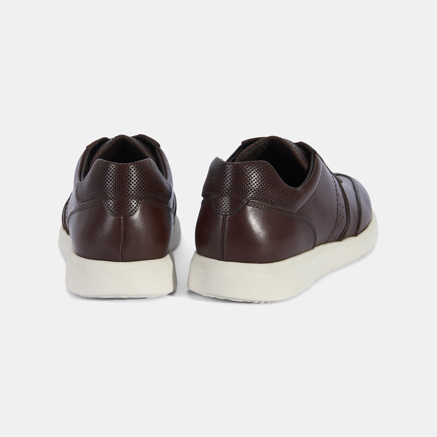  Erkek Kahve DesaComfort Deri Sneaker