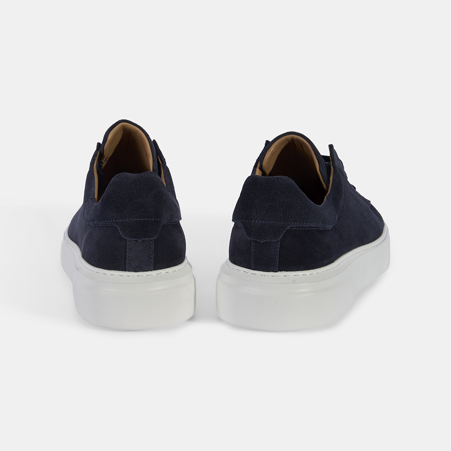  Erkek Lacivert Bağcıklı Deri Günlük Ayakkabı