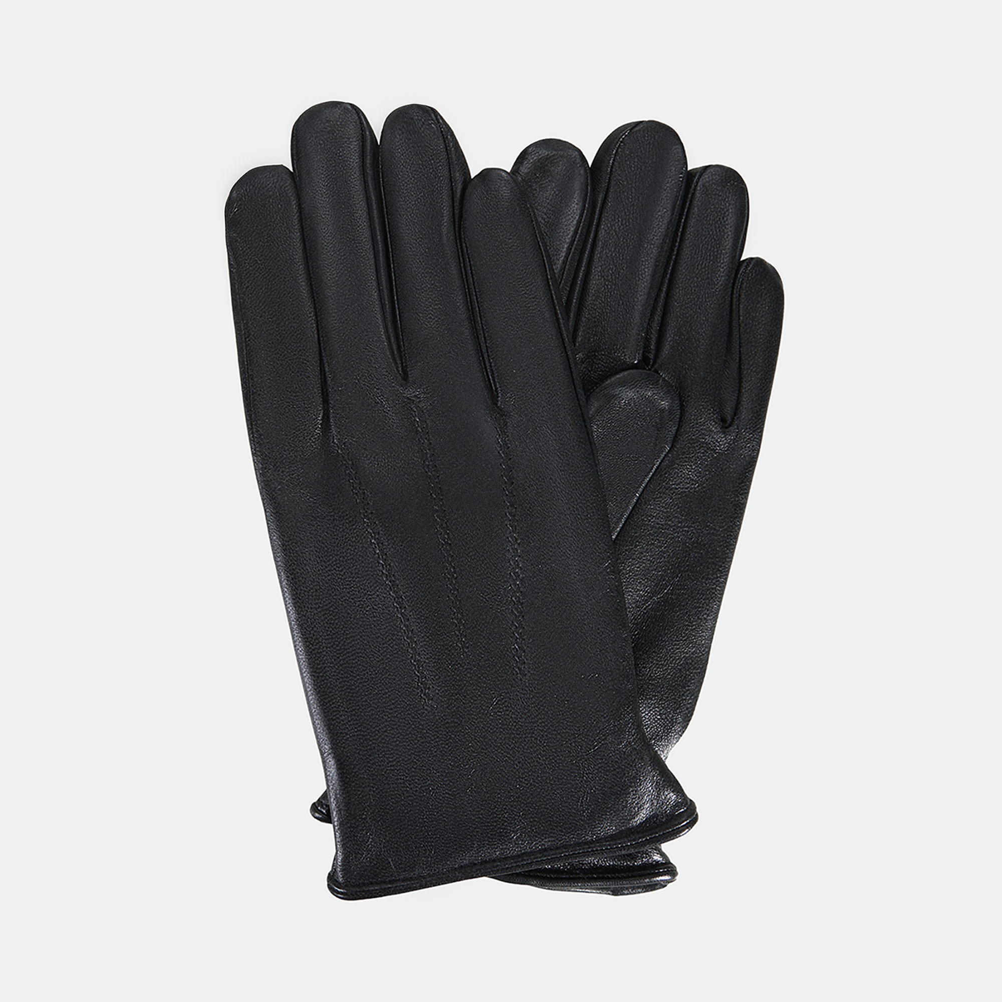 Erkek Siyah Deri Eldiven