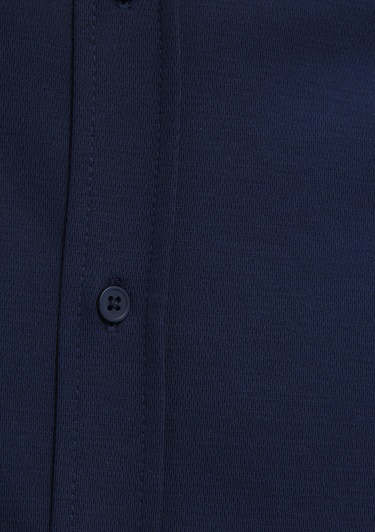  Mavi Hafif ve Esnek Lacivert Travel Gömlek Regular Fit / Normal Kesim 0212058-70497