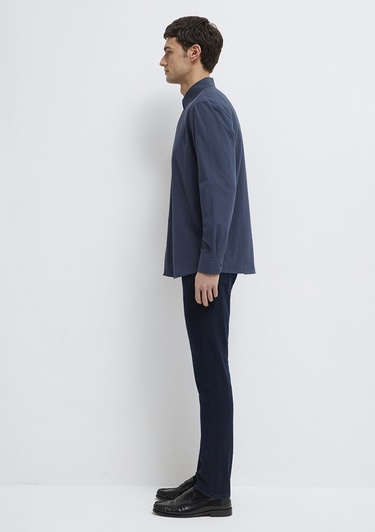  Mavi Lacivert Gömlek Regular Fit / Normal Kesim 0211554-87822