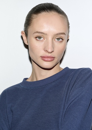  Mavi Bisiklet Yaka Lacivert Sweatshirt 1S10508-70487