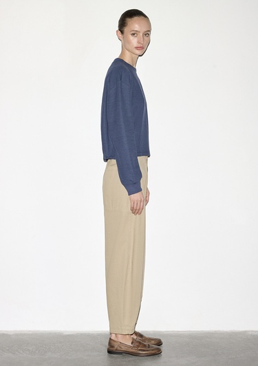  Mavi Bisiklet Yaka Lacivert Sweatshirt 1S10508-70487