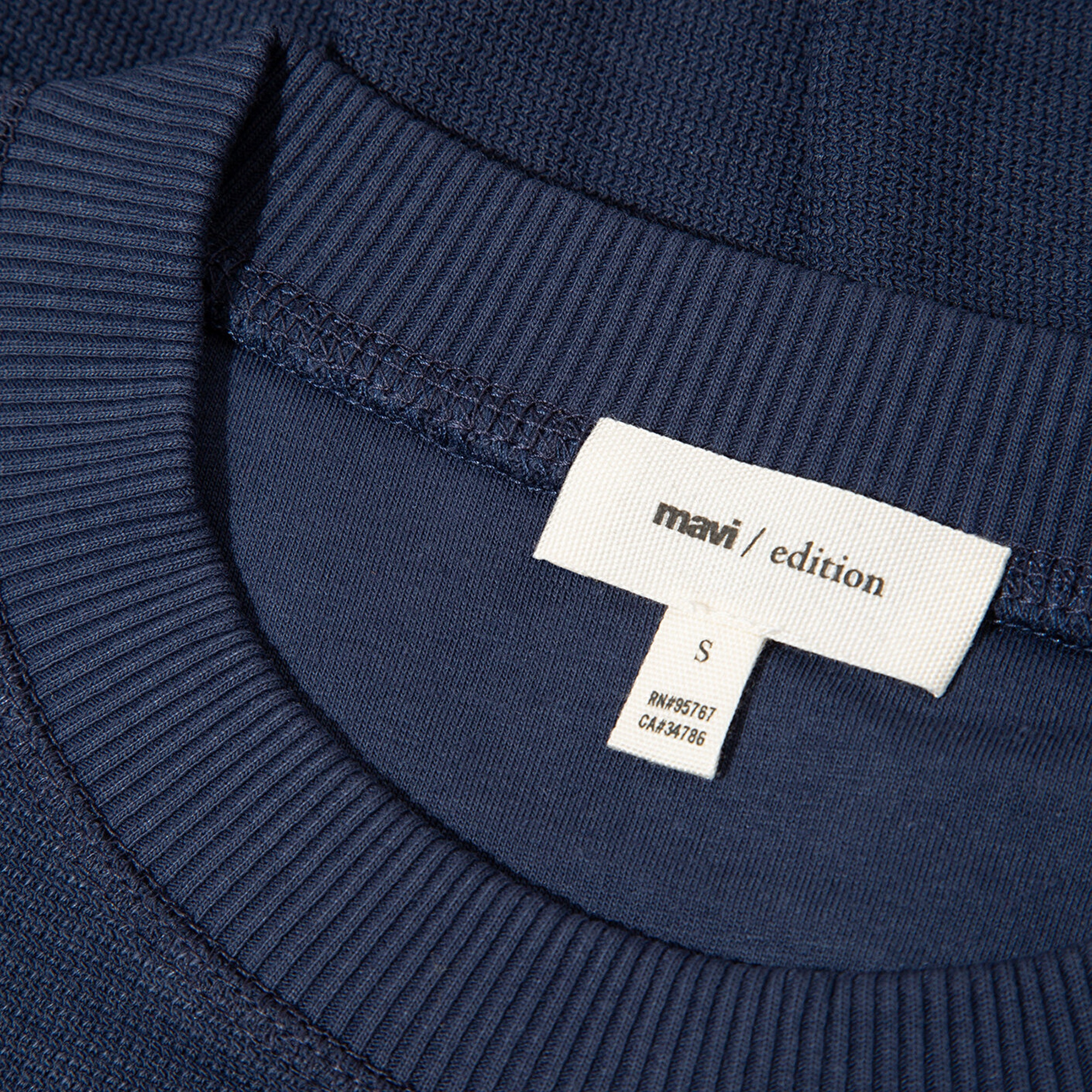 Mavi Bisiklet Yaka Lacivert Sweatshirt 1S10508-70487