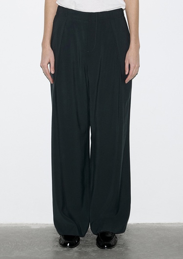  Mavi Lacivert Geniş Paça Pantolon 1011180-91480