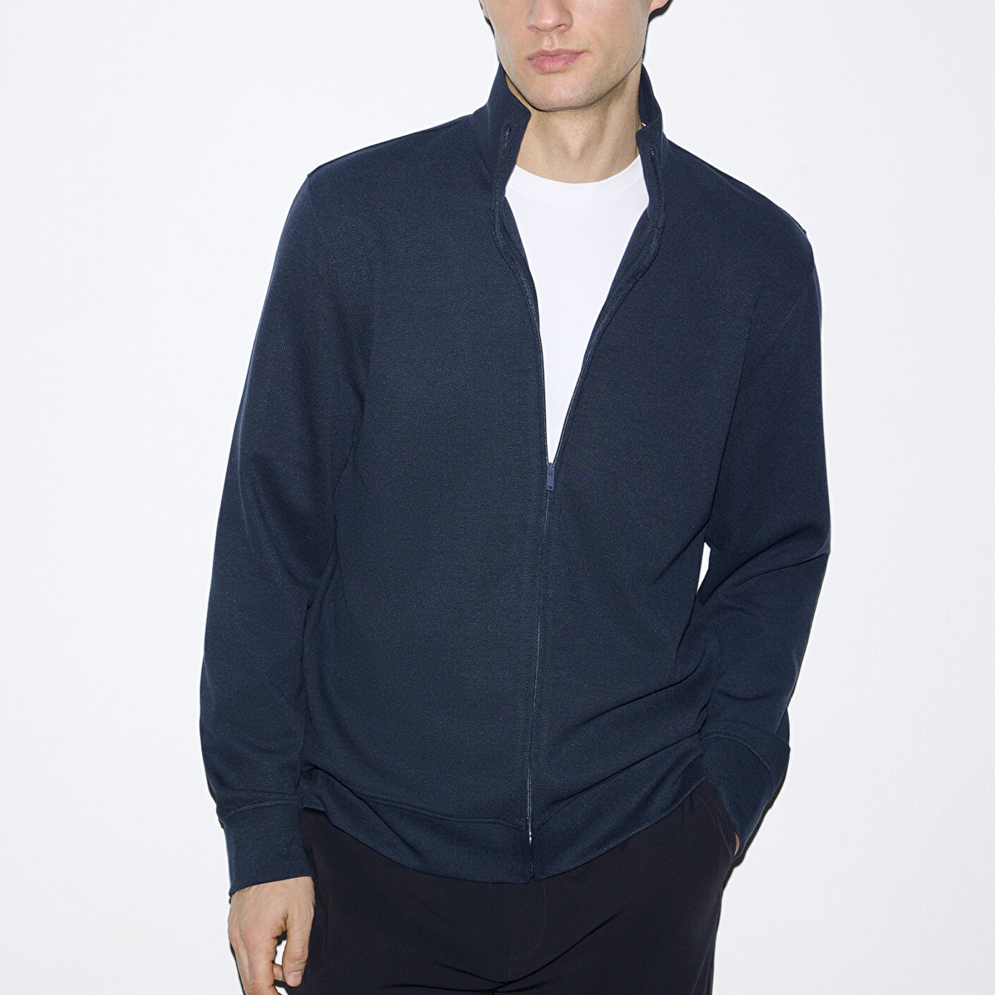 Mavi Esnek Lacivert Travel Sweatshirt 0S10560-70497