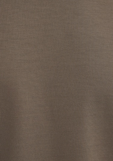  Mavi Kahverengi Basic Tişört Loose Fit / Bol Rahat Kesim 0612269-83866