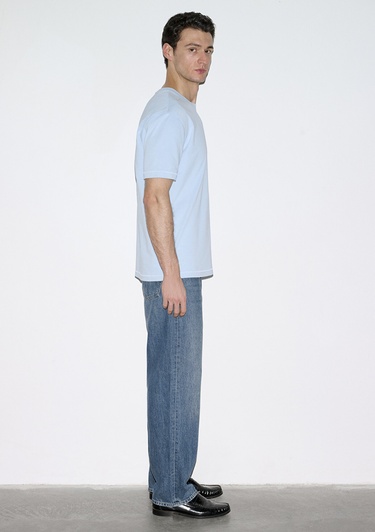  Mavi Mavi Basic Tişört Loose Fit / Bol Rahat Kesim 0612269-70813