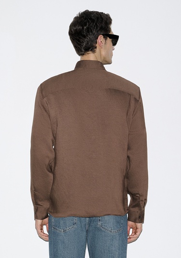  Mavi Çizgili Gömlek Regular Fit / Normal Kesim 0211877-91414