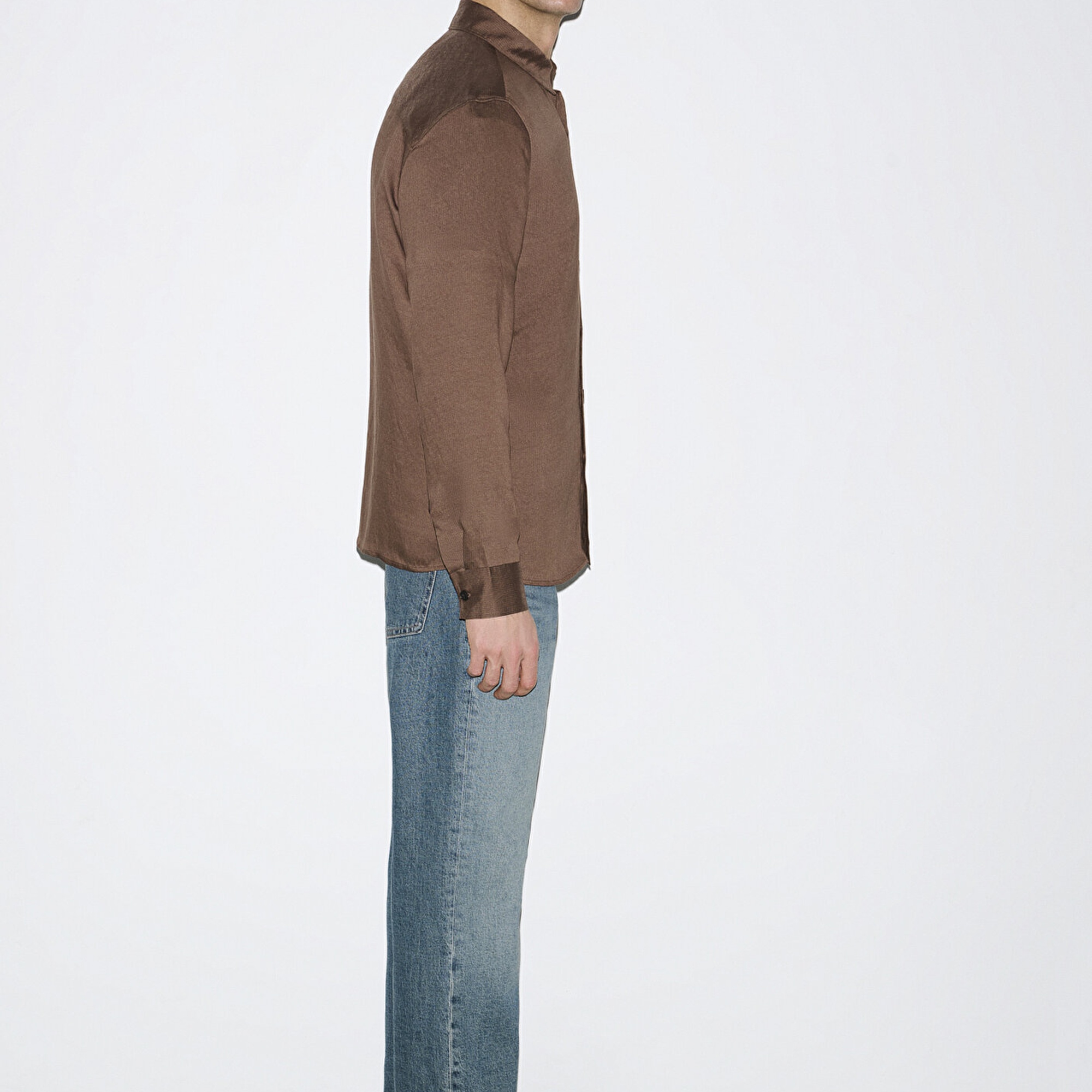 Mavi Çizgili Gömlek Regular Fit / Normal Kesim 0211877-91414