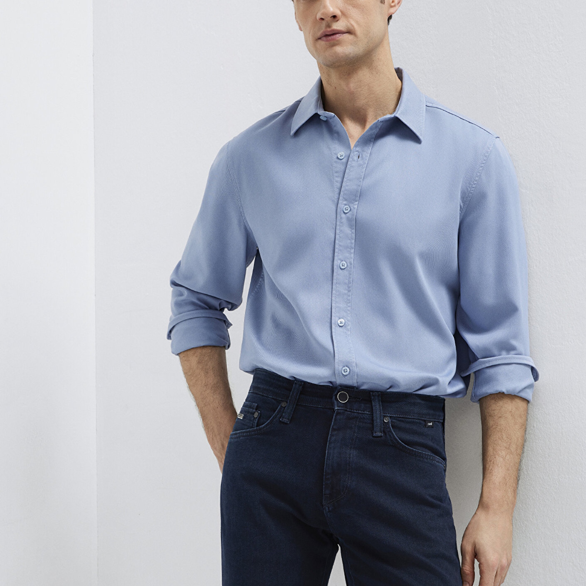 Mavi Mavi (TENCEL™) Gömlek Regular Fit / Normal Kesim 0210818-70813