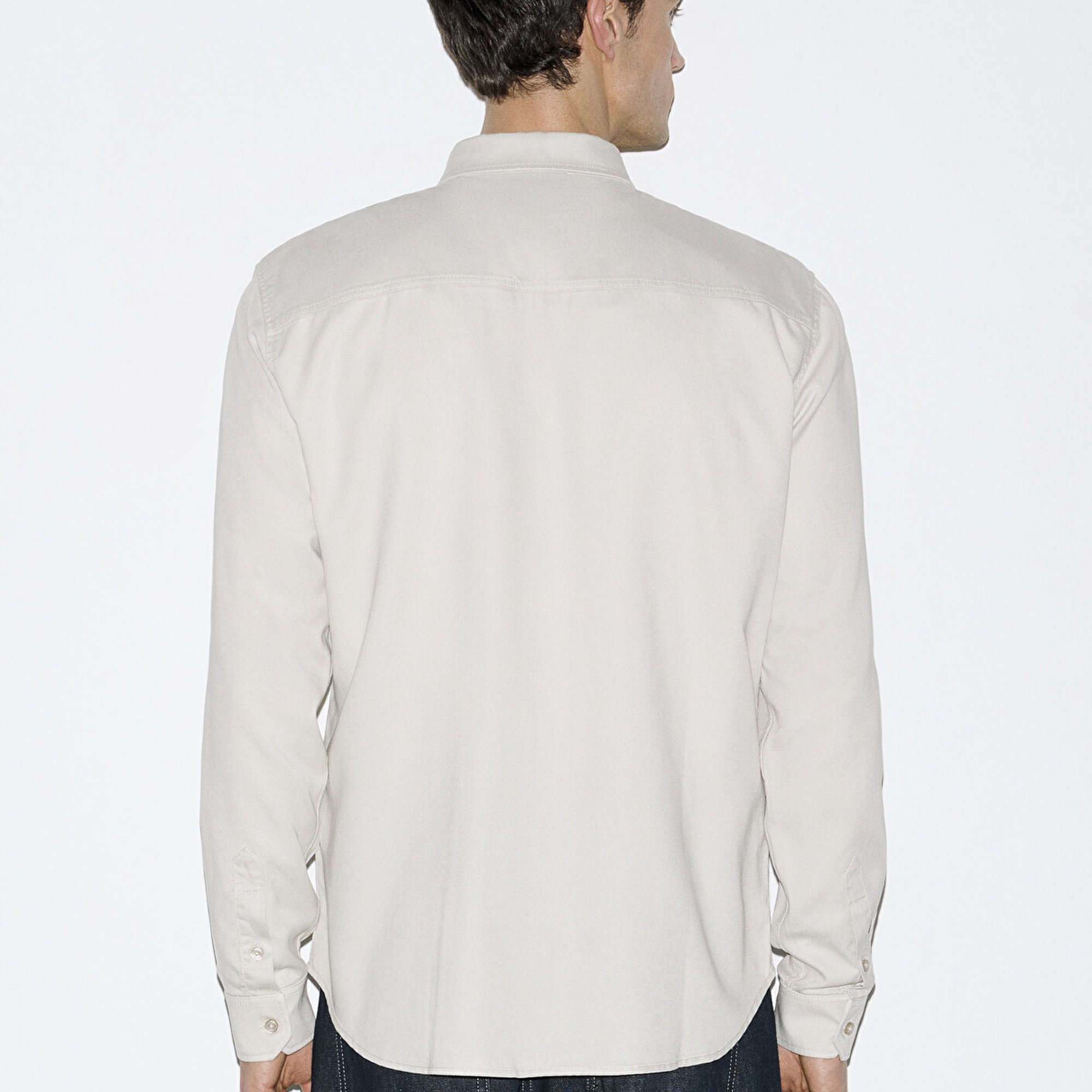 Mavi Bej (TENCEL™) Gömlek Regular Fit / Normal Kesim 0210818-70134