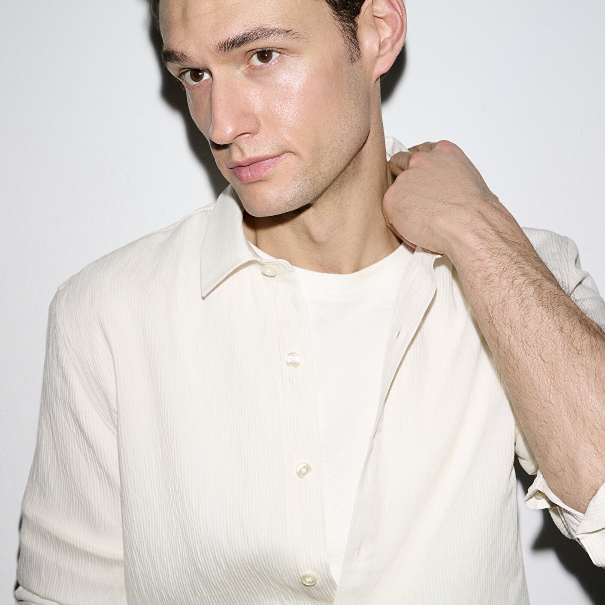 Mavi Ekru Gömlek Regular Fit / Normal Kesim 0211829-70057