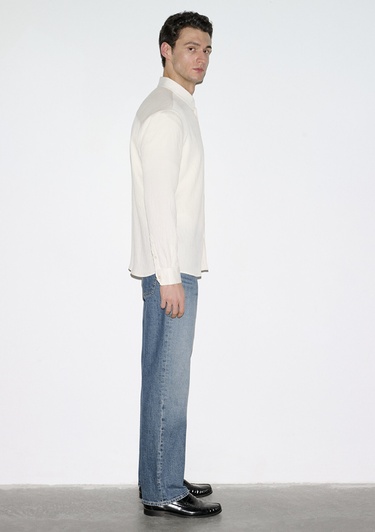  Mavi Ekru Gömlek Regular Fit / Normal Kesim 0211829-70057