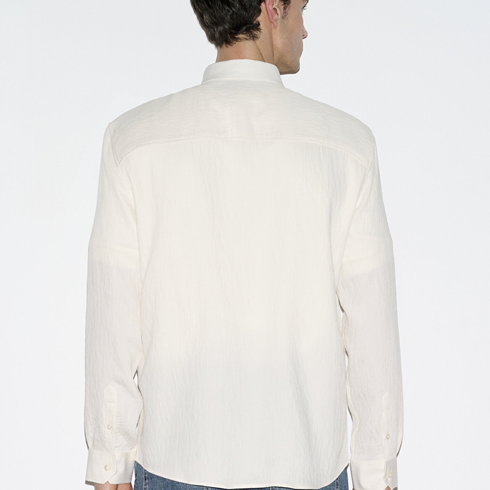 Mavi Ekru Gömlek Regular Fit / Normal Kesim 0211829-70057