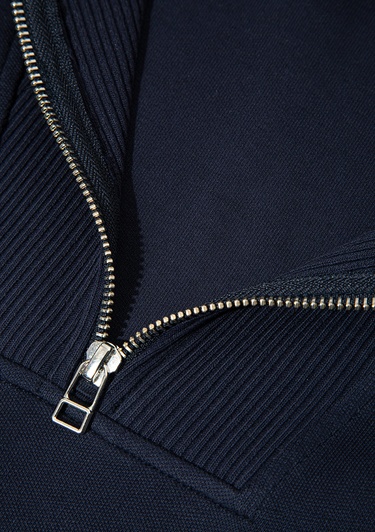  Mavi Yarı Fermuarlı Lacivert Sweatshirt 0S10539-83699