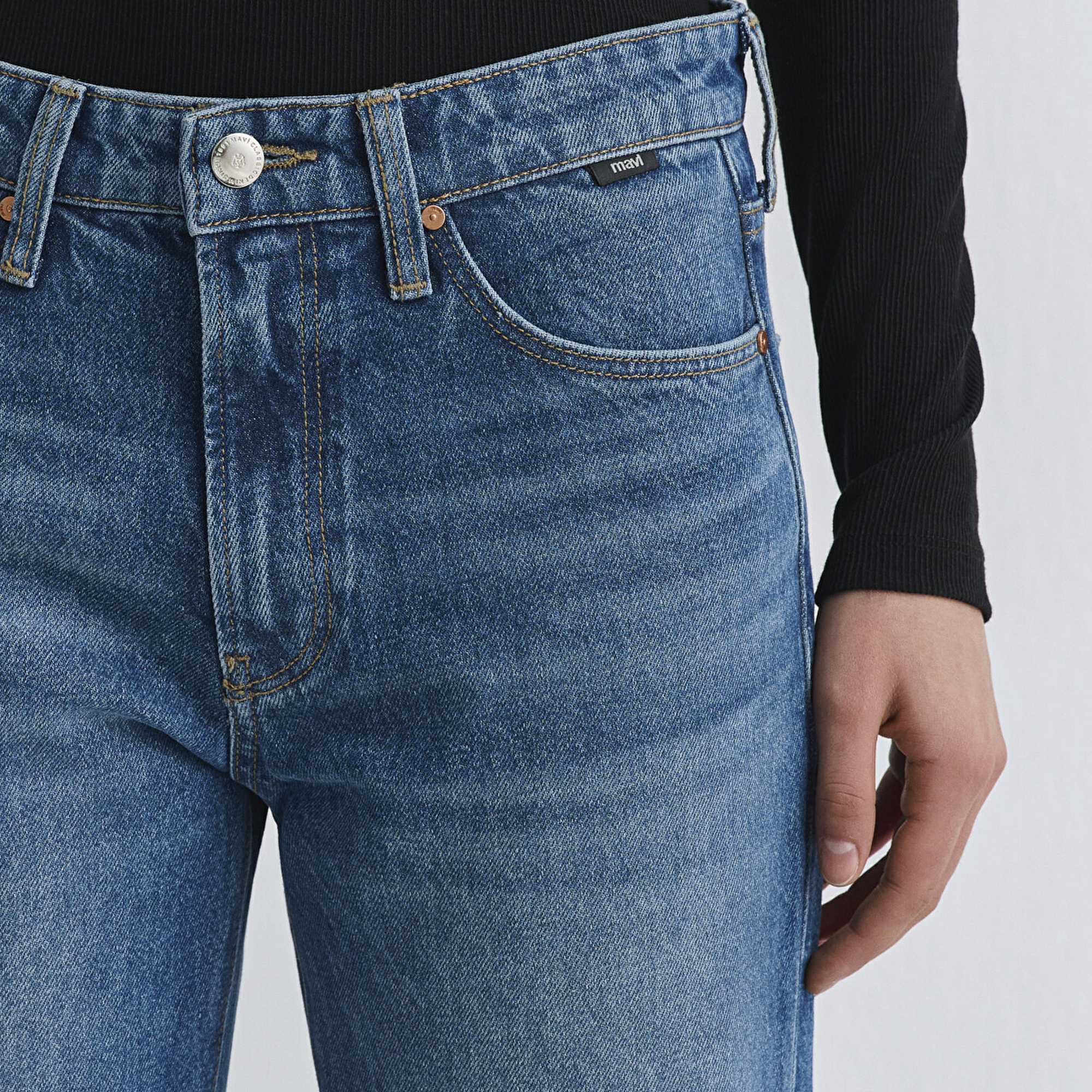 Mavi Paris Classic Denim Vintage Indigo Mavisi 1018462-91370