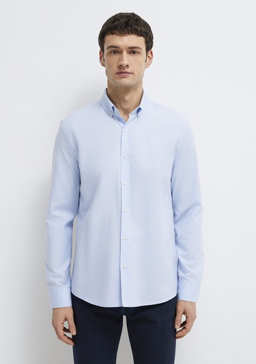  Mavi Mavi Gömlek Regular Fit / Normal Kesim 0211670-90160