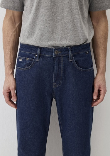  Mavi Lisbon Edition Puslu Koyu Mavi Jean Pantolon 0010039-90584