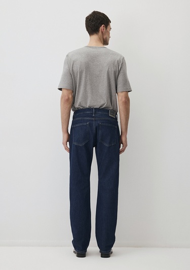  Mavi Lisbon Edition Puslu Koyu Mavi Jean Pantolon 0010039-90584
